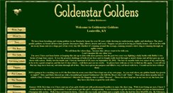 Desktop Screenshot of goldenstargoldens.com
